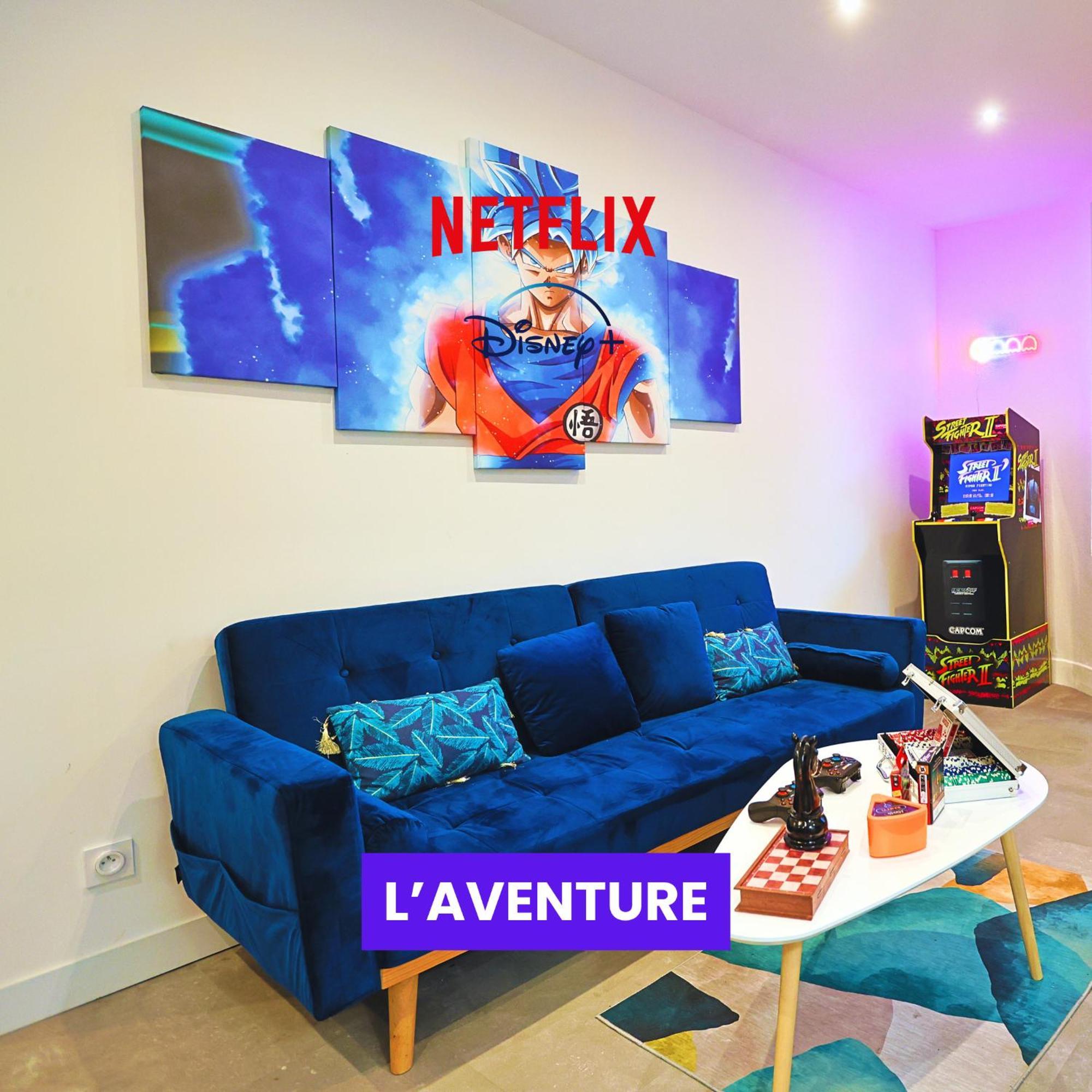 Apartment L'aventure: Gaming Haven With Arcade, Billiards & Family-friendly Amenities